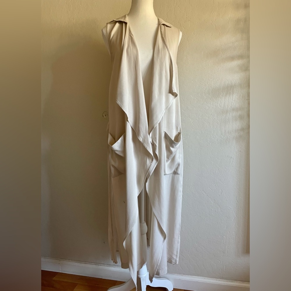 Philosophy sleeveless duster